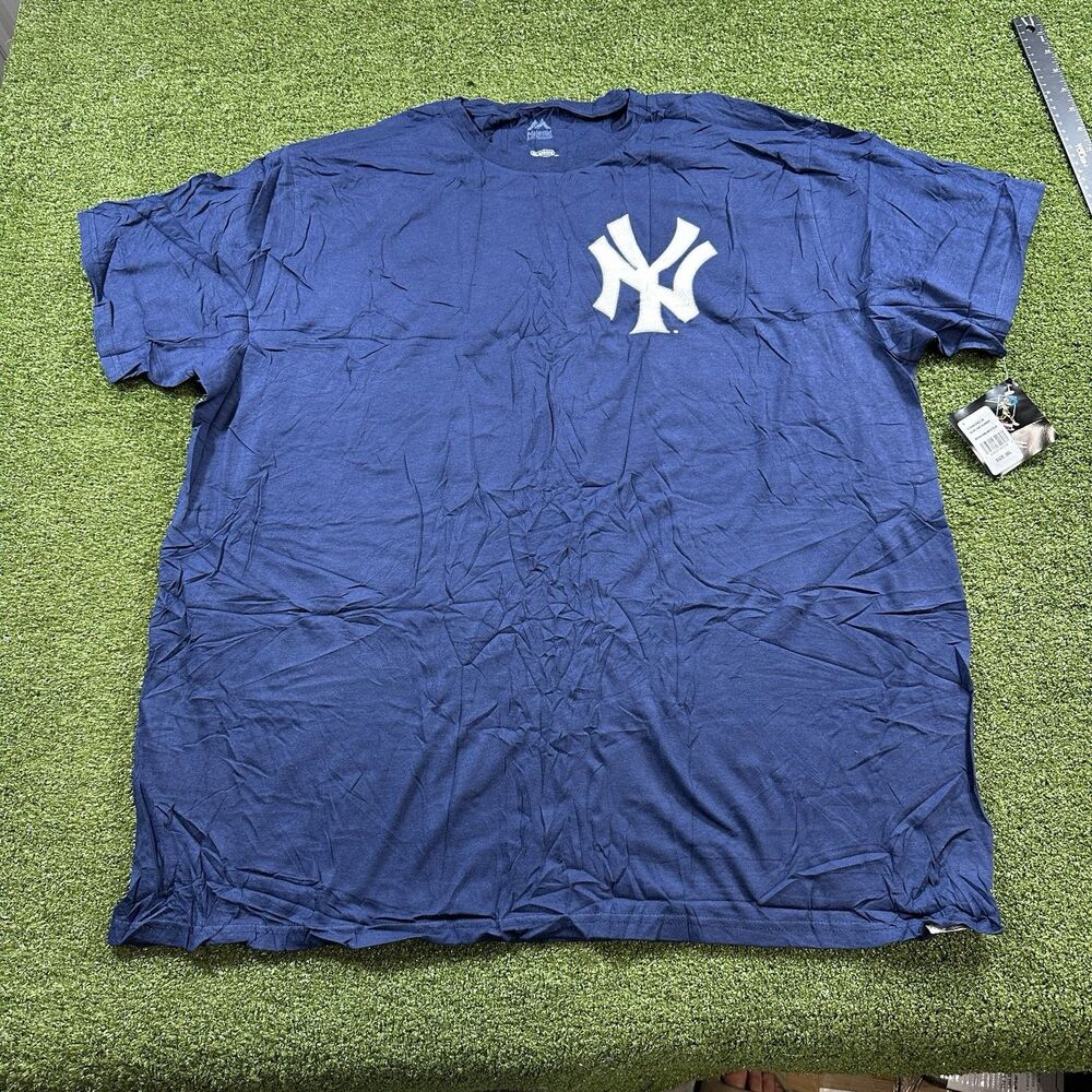 New York Yankees Gary Sanchez #24 Majestic Men's 3XL T-Shirt NWT Navy MLB